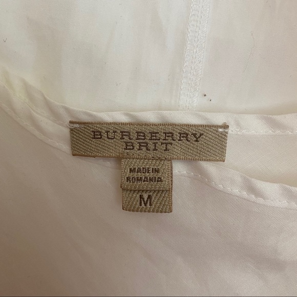 Burberry Brit White Summer Sundress with Slip - Picture 5 of 7